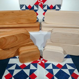 Quilters Clapper - Solid Maple and Cherry - Many Sizes Available - Gift for Quilters