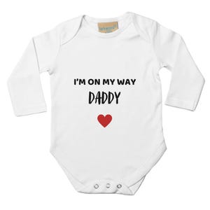 Pregnancy Reveal Baby Bodysuit • You’re Going to Be a Dad Cute Baby Onesie New Dad Gift Surprise for Husband Baby Announcement Idea