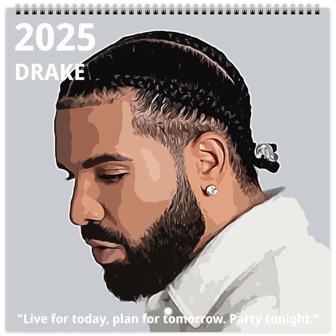 drake-2025-wall-calendar-custom-12-month-calendar-wall-art-ovo-slime-you-out-rap-poster-celebrity-print-for-the-dogs-music-gift-etsy
