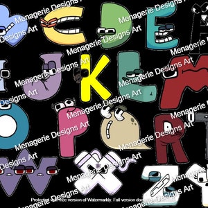 Alphabet Lore PNG and SVG