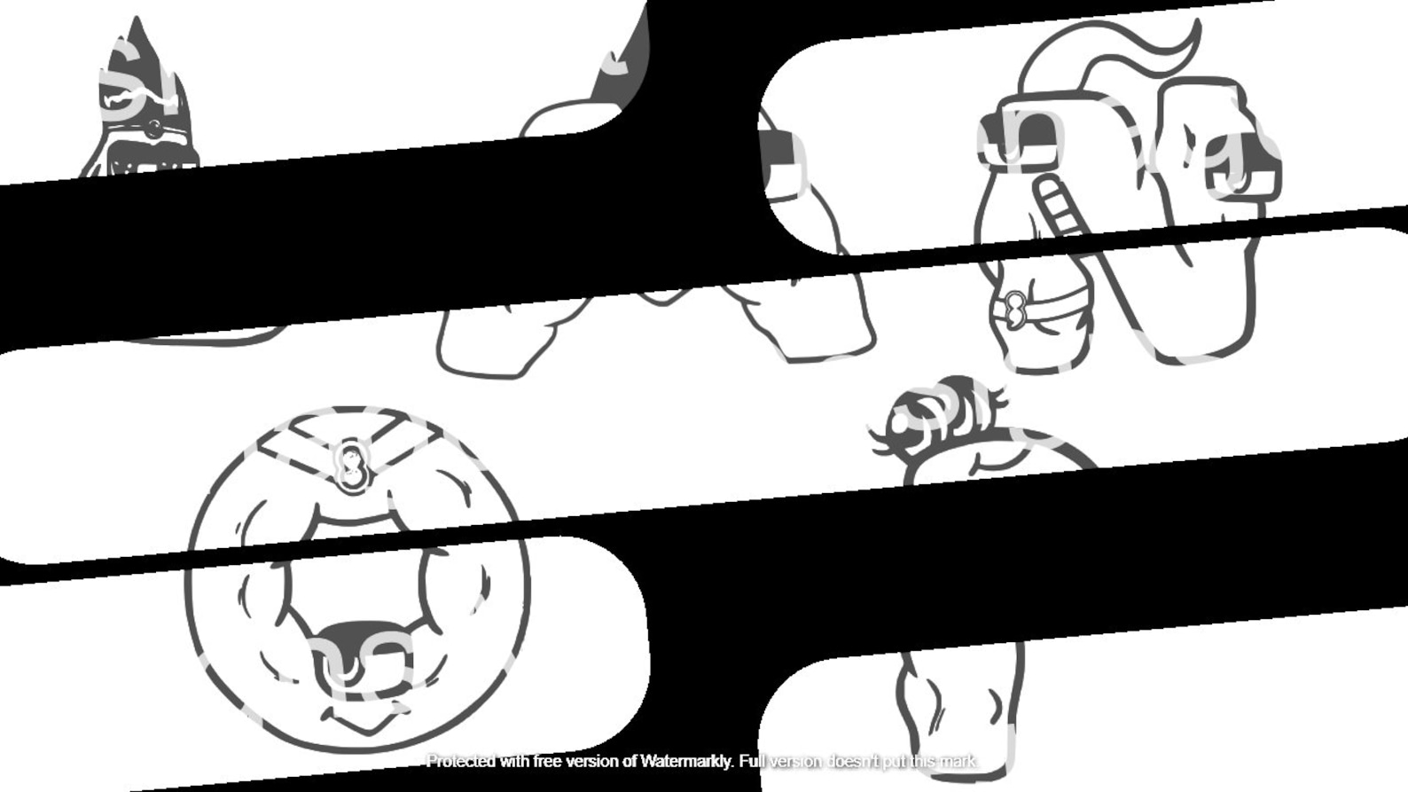 Alphabet Lore SUPER Heros LMNOP - Etsy