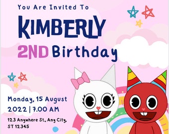 Garten of Banban Happy Birthday Invite Active