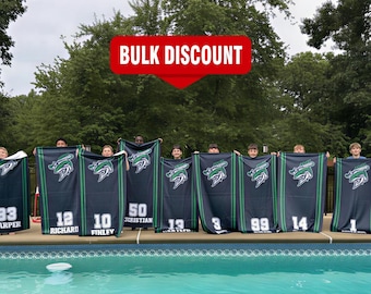 Toalla de playa personalizada para equipo, regalo para nadar, regalo para la Serie Mundial, pedidos al por mayor con logo, Cumbre 2026, regalo deportivo, equipo de hockey, equipo de béisbol, Serie Mundial