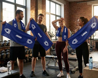 Custom Logo Cooling Towel, Logo Printed Cooling Towel,Personalized 12"x31.5" Mesh Towels, Gym, Yoga, Workouts & Summer Heat