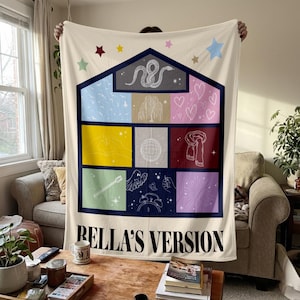 Custom Music Album Art Blanket, Song Lyrics, Personalized Gift
