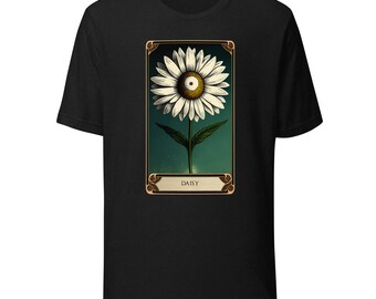 The Blooming Tarot: Daisy, Botanical Tarot Birth Flower Shirt
