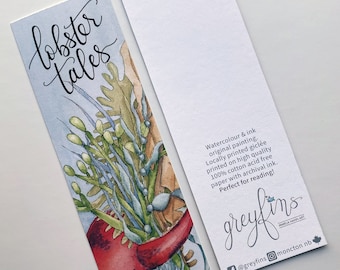 Bookmark - Lobster Seaweed Bouquet