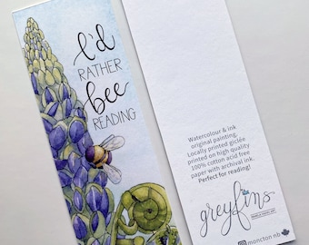 Bookmark - Maritime Bee Bouquet