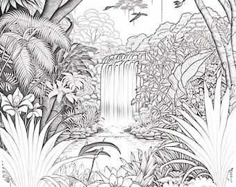 Elephant Coloring Book Page Instant Download - Etsy