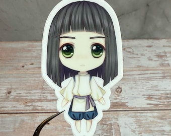 Spirited Away Haku Matte Vinyl Sticker