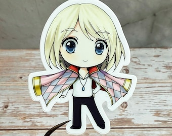 Howl's Moving Castle Howl Matte Vinyl Sticker