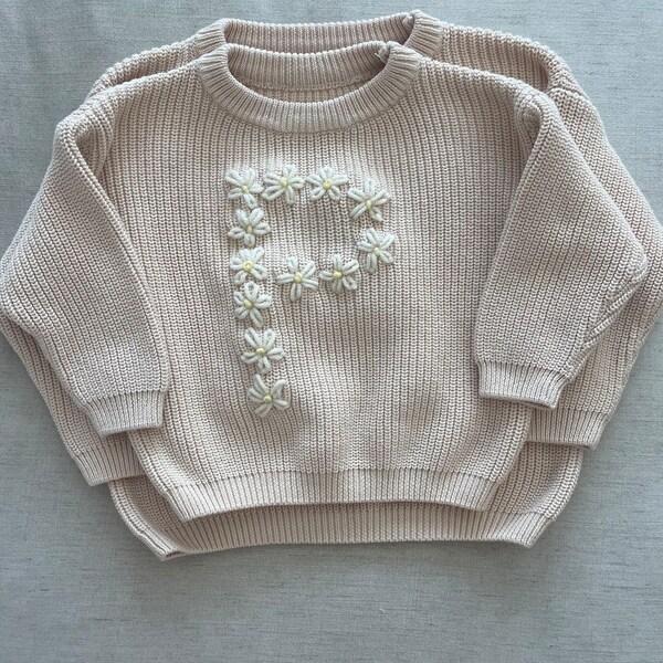 Daisy Sweater Etsy