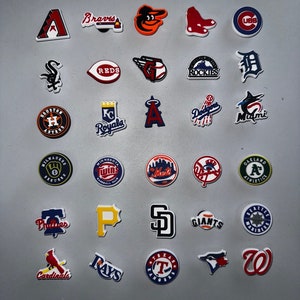 MLB Baseball Croc Shoe Charms all baseball teams