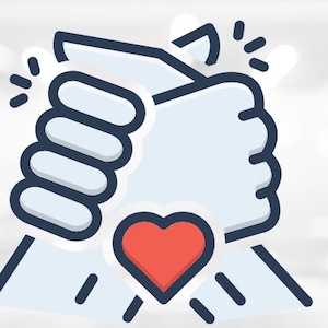 Handshake png Friends png Friendship Handshake vector Handshake with heart png Friendship gesture image Handshake Love image Two hands svg