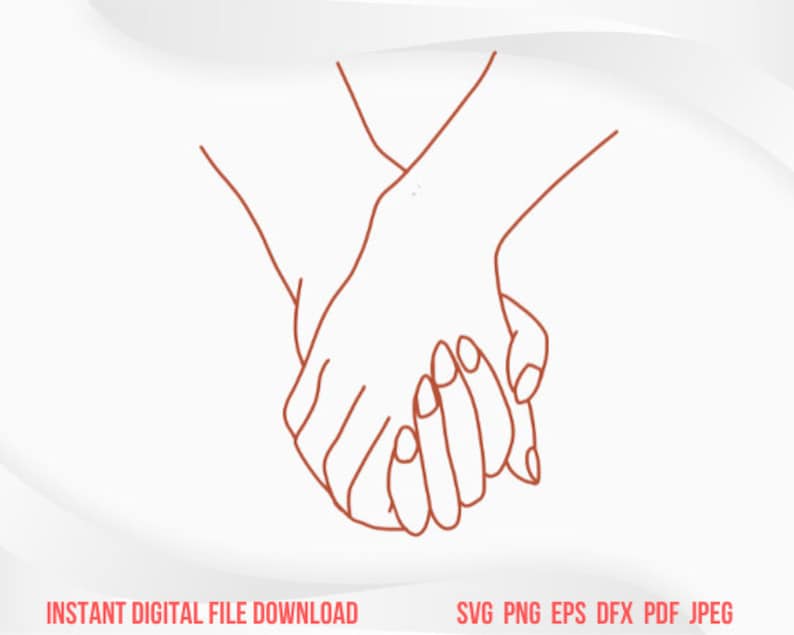 Drawing Of Holding Hands Printable Drawing Of Holding Hands Printable