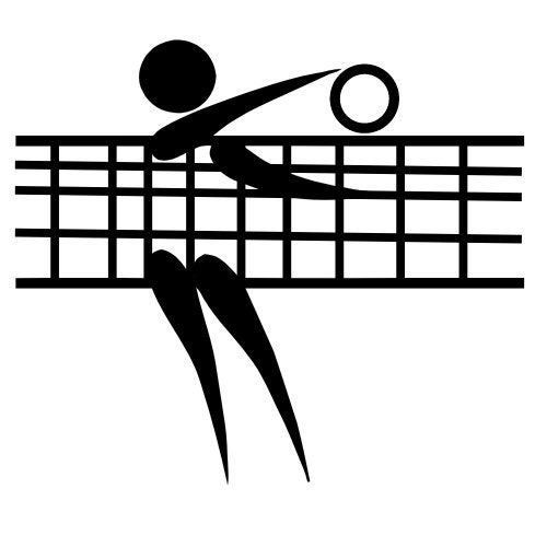 Volleyball Svg Bundle Svg Volleyball Net Svg Png Vector Etsy