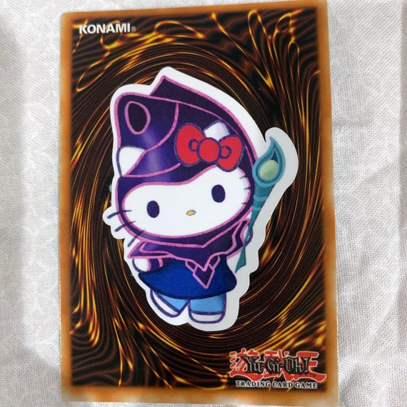 Hello Kitty Dark Magician Sticker - Etsy