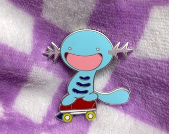 Skater Wooper Enamel Pin