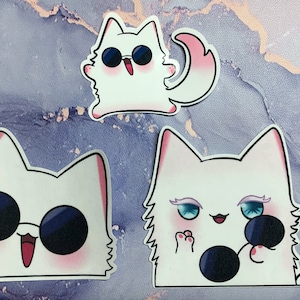 Pegatinas del gato Gojo