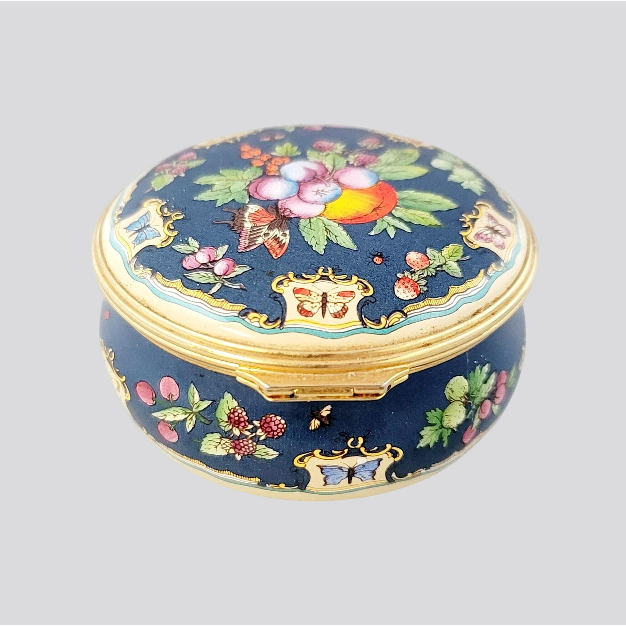 Halcyon days enamel small box - Etsy 日本