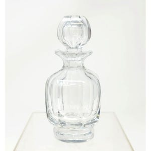 Baccarat France Malmaison Perfume Bottle Decanter 5 3/8&quot; H Pristine Cond.