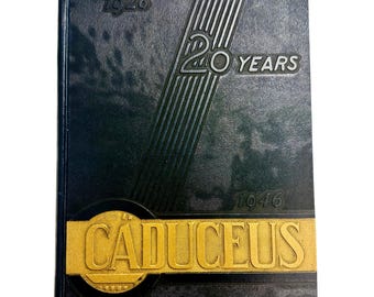 1946 Beaumont High School Yearbook Caduceus 20 Years 1926-1946 Saint Louis MO