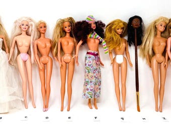 80年代/90年代ヴィンテージバービー：ティールパンツスーツ、ピンクの