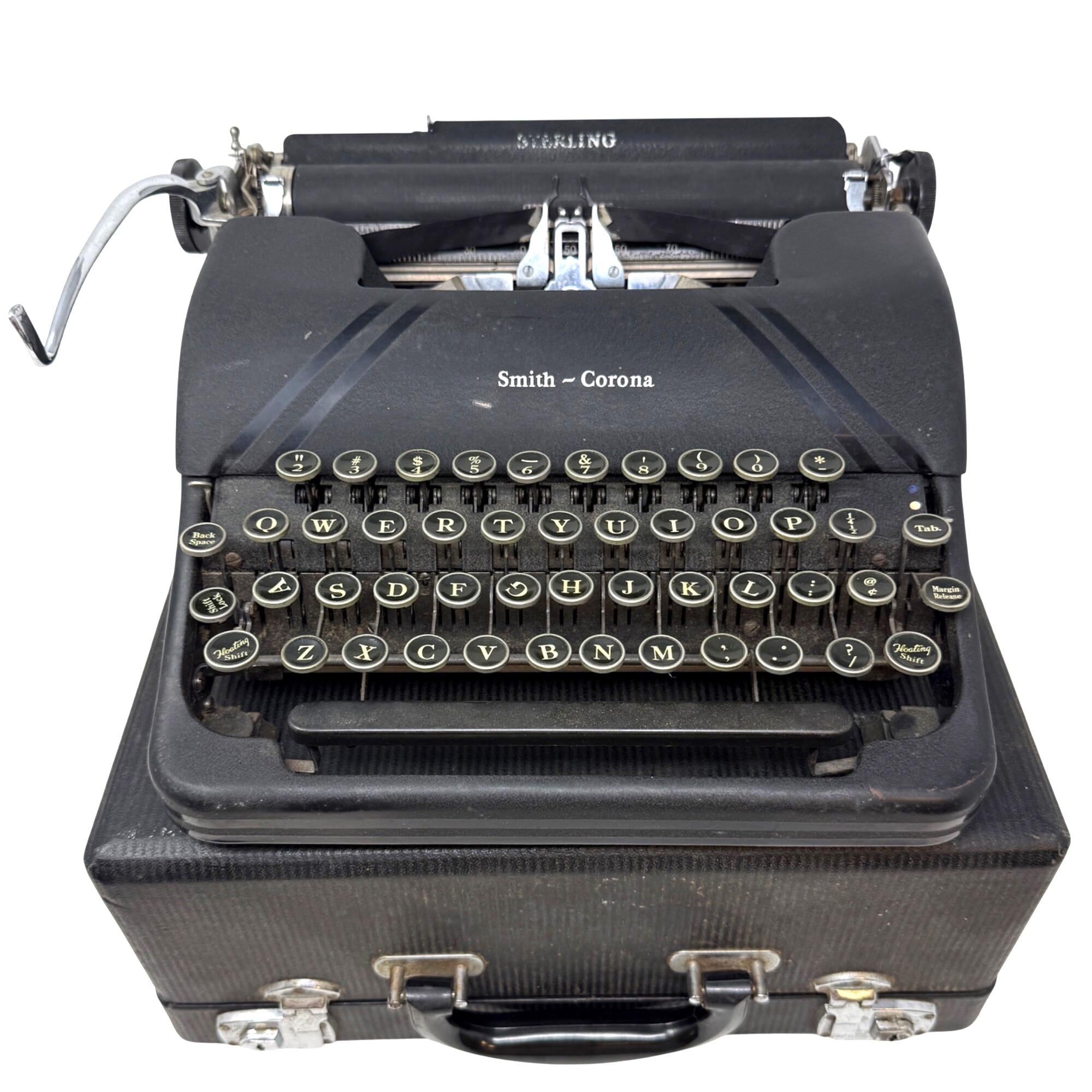 Corona 4 Typewriter - Etsy