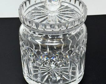 カットクリスタルビスケットジャー（蓋付き）#25957 - Etsy 日本