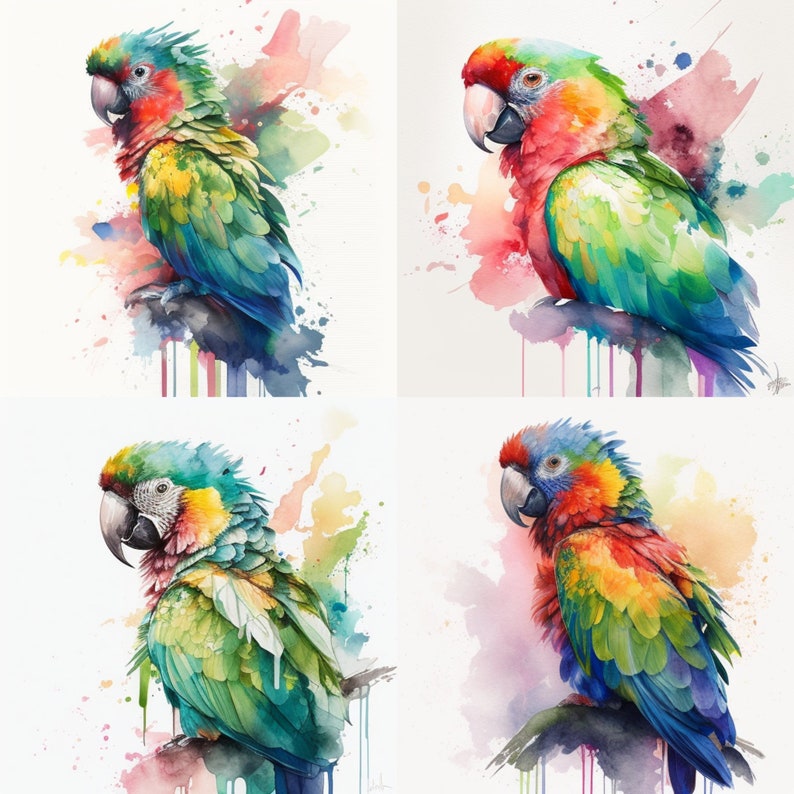 Image result for Parrot Clipart 5 High Quality Pngs Digital Paper Crafting Digital ...