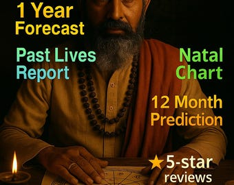 Astrology Birth Chart Spiritual 1 Year Forecast Psychic location Reading Past Lives Report Natal Chart 12 Month Prediction Accurate Love