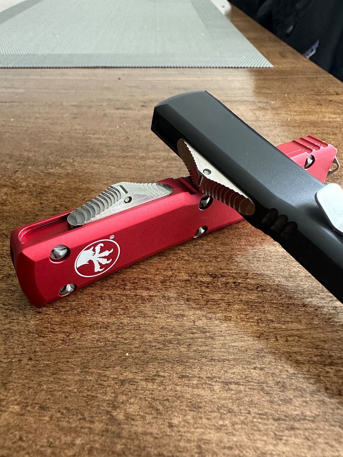 Tritium Ready Titanium Microtech Ultratech and UTX85 Button Etsy Canada