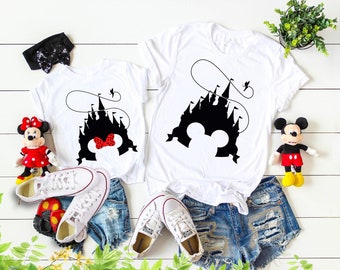 Disney Castle Shirt, Mickey Shirt, Disney Shirt, Custom Disney Shirt, Matching Shirt, Family Vacation Shirt, Disneyland Shirt, Disneyworld