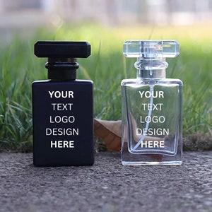Laser Engraved Perfume Spray Bottles Empty, 30ml