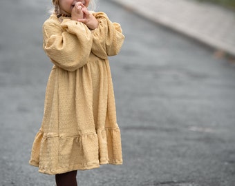DRESS & TUNIC IZMIR pdf sewing pattern, Tunic,girl, baby, Dress pattern