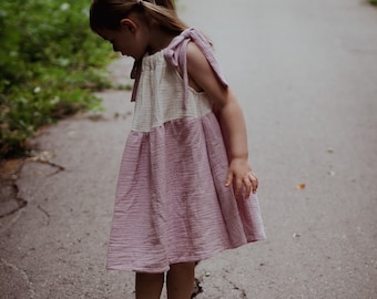 DRESS VICENZA pdf sewing pattern, dress pattern girl, dress pattern baby, summer dress, summer dress girl, beach dress sewing pattern