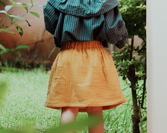 SKIRT MILANO pdf sewing pattern, Schnittmuster Rock, baby, Mädchen