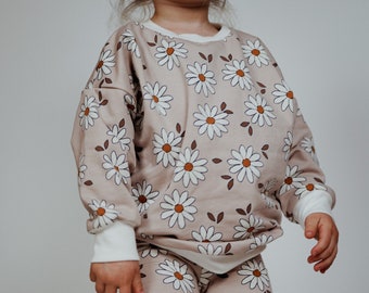 OVERSIZED SWEATER OSLO pdf sewing pattern, Schnittmuster Baby, jungen, Mädchen, Sweatshirt