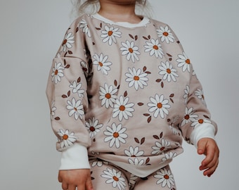 SUÉTER OVERSIZED OSLO patrón de costura pdf, patrón de costura bebé, niño, niña, sudadera