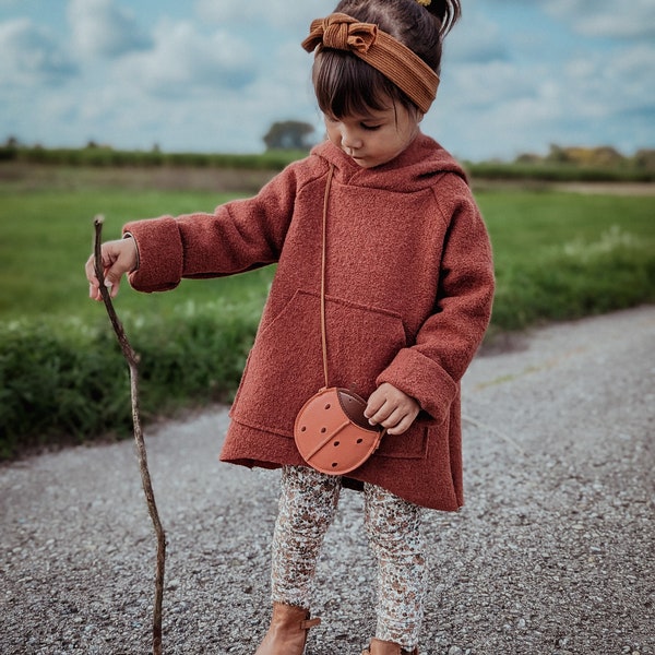 LAZY HOODIE WALK pdf sewing pattern, Schnittmuster, Outdoor Hoodie, jungen und mädchen