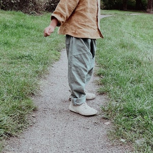 PANTS AGRI pdf sewing pattern, harem pants, baby pants, boys and girls, bloomers, linen sewing pattern