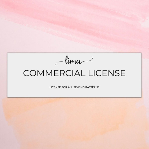 COMMERCIAL LICENSE all patterns