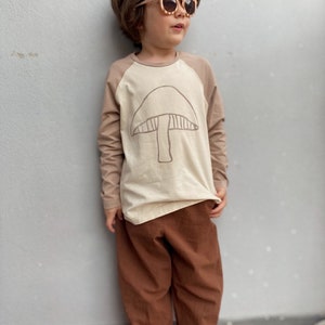 OVERSIZED RAGLANSHIRT BERLIN pdf sewing pattern, sewing pattern, baby, boys, girls