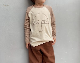 OVERSIZED RAGLANSHIRT BERLIN pdf sewing pattern, sewing pattern, baby, boys, girls