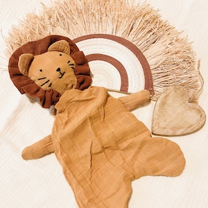 CUDDLE BLANKET LION pdf sewing pattern, comforter blankie, sewing instruction, comfort blanket, cuddle blanket pattern