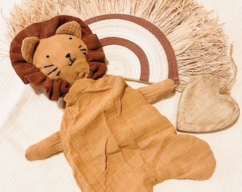 CUDDLE BLANKET LION pdf sewing pattern, comforter blankie, sewing instruction, comfort blanket, cuddle blanket pattern