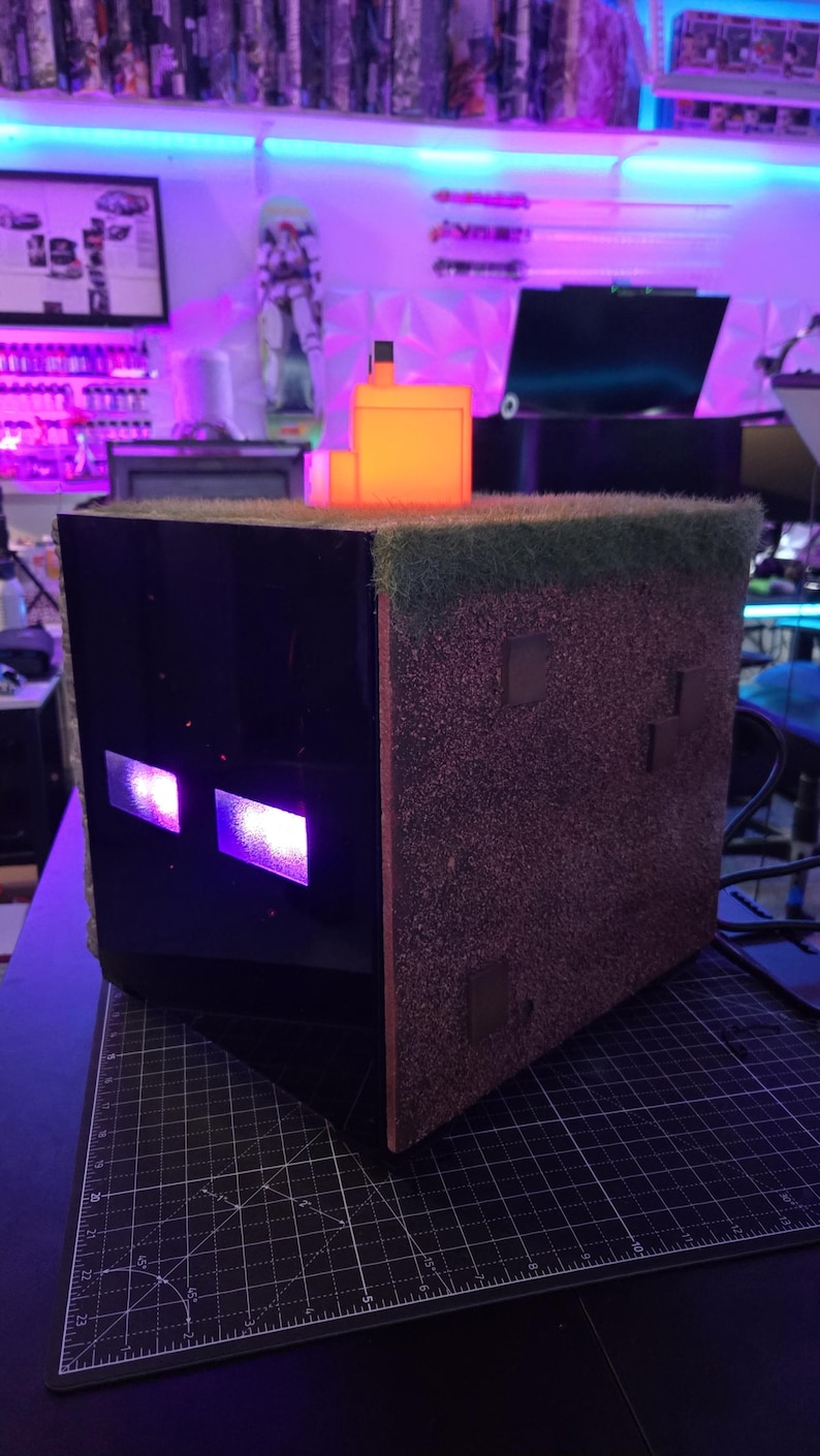 Custom Minecraft Computer Case - Etsy