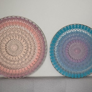 Crochet Mandala Wall Hanging Decoration for living room, bedroom or office