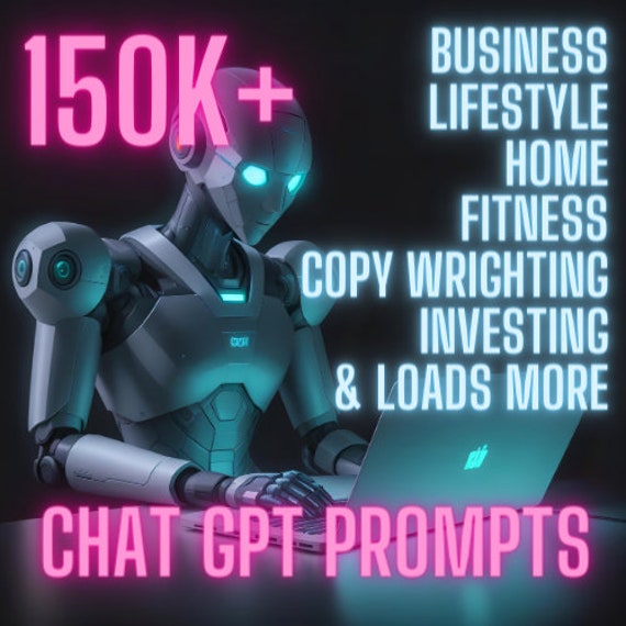 150.000 Plus Chat GPT Prompts **BONUS** How to Guide