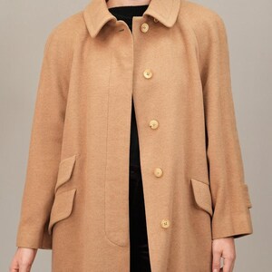 美品　Aquascutum COAT made in ENGLAND CAMEL Aquascutum Pure Cashmere Coat | Made in England 80s - Etsy